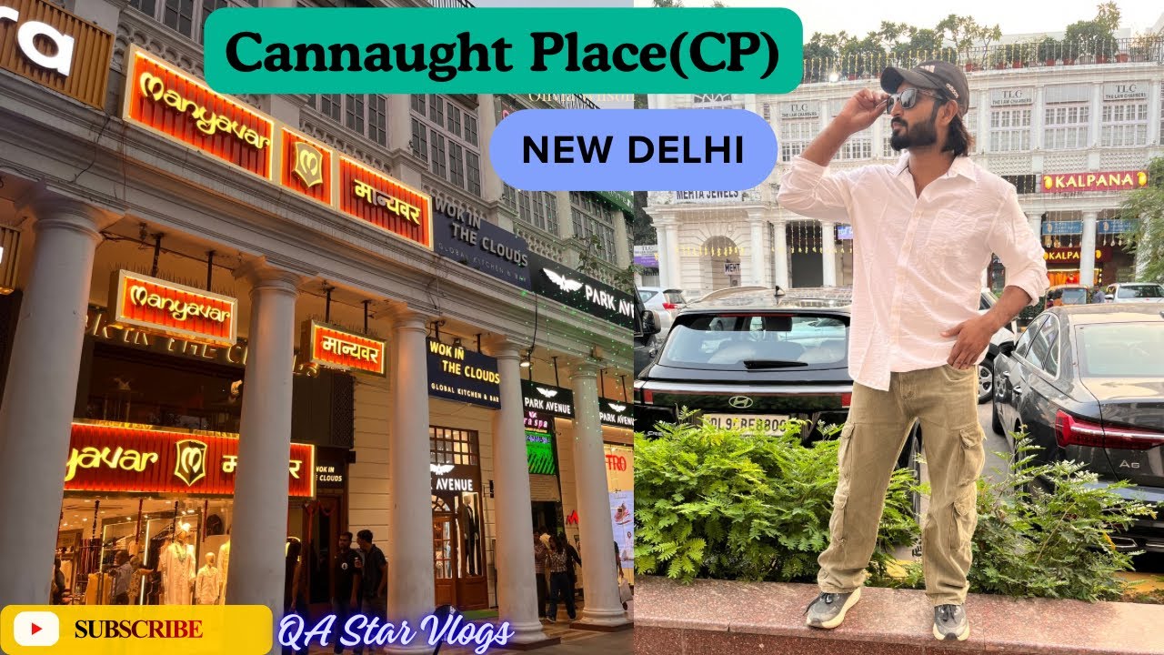 Exploring Connaught Place & Palika Bazaar | Street Food, Shopping & Delhi Vibes | QA Star Vlogs
