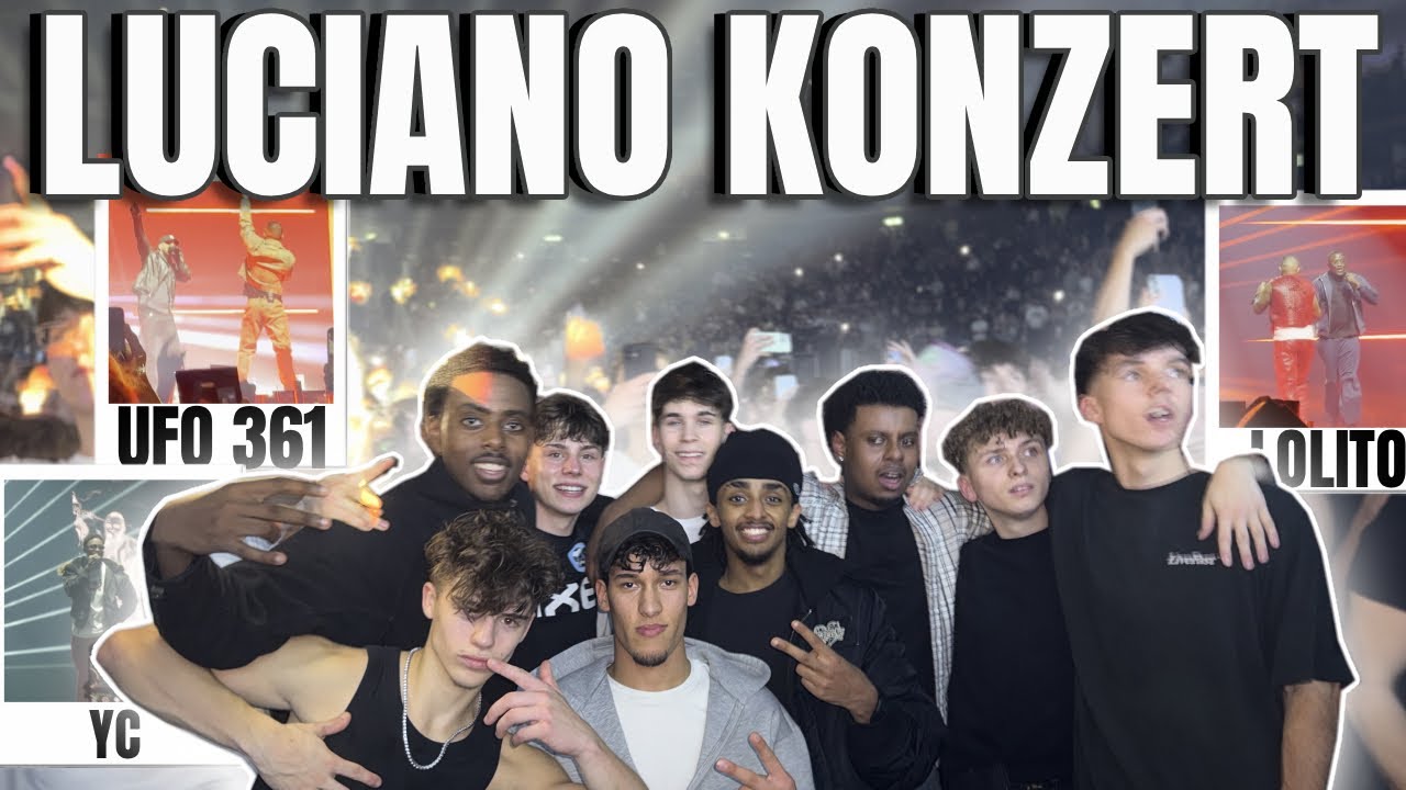 LUCIANO KONZERT VLOG IN BERLIN! 🔥🔥🔥