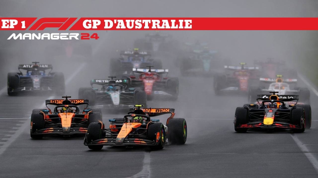 LIVE : F1 MANAGER SAISON 2025 : GP d'Australie (EP 1)