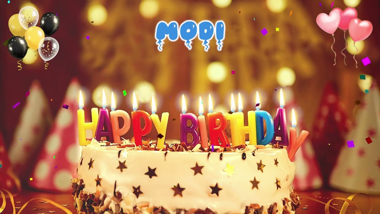 MODI Happy Birthday Song &ndash; Happy Birthday to You