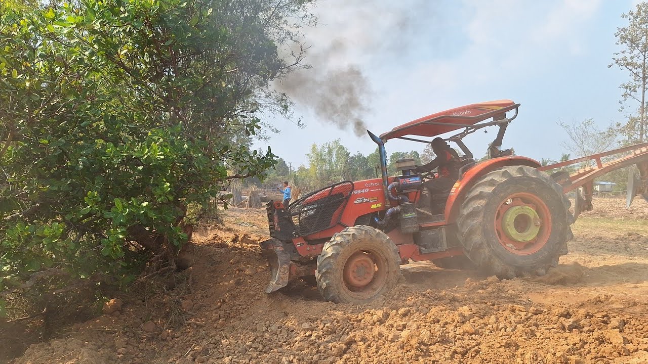 โคตรแรงไอ้หนุ่มเวทเขียวKubota m9540