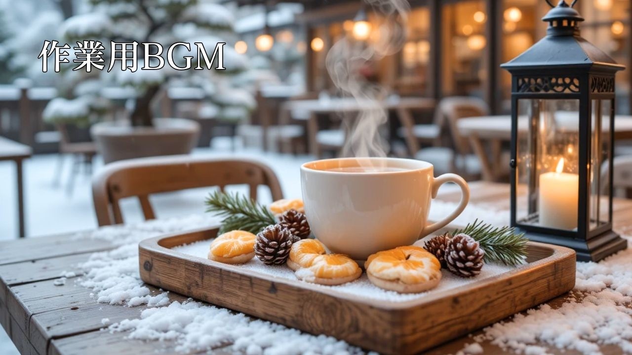 【作業用BGM】心落ち着くウィンタージャズ｜静かな集中時間を支える冬カフェBGM ❄️☕Winter Jazz for Deep Productivity