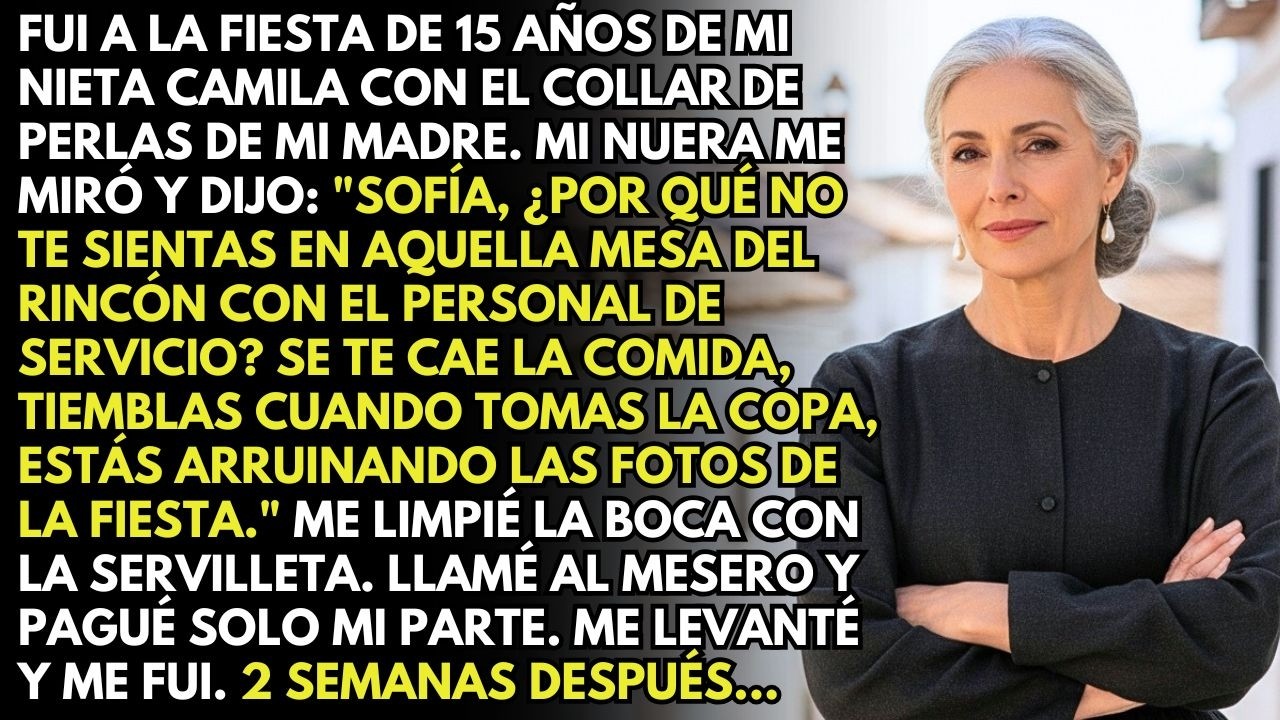 Mi Nuera Me Humilló En La Fiesta De Mi Nieta: 