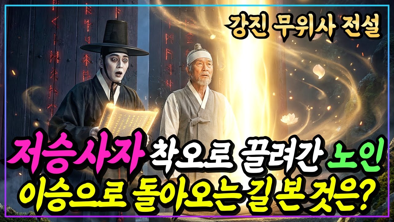 [불교이야기] 저승사자의 착오로 끌려간 노인, 염라대왕이 기겁한 이유?ㅣ강진 무위사 전설ㅣ자면서 듣는 불교이야기ㅣ불교소설