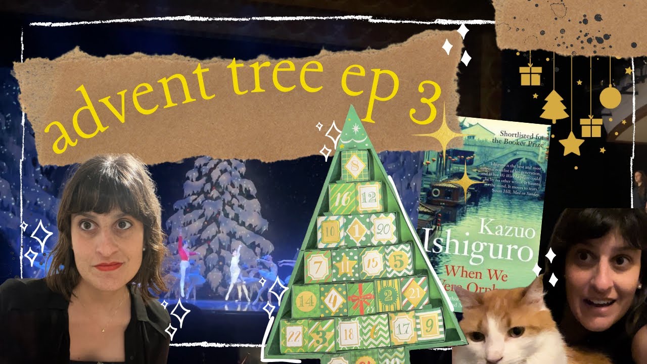 the nutcracker, journaling and the last week of work! | advent tree challenge ep 3 📚 ✨