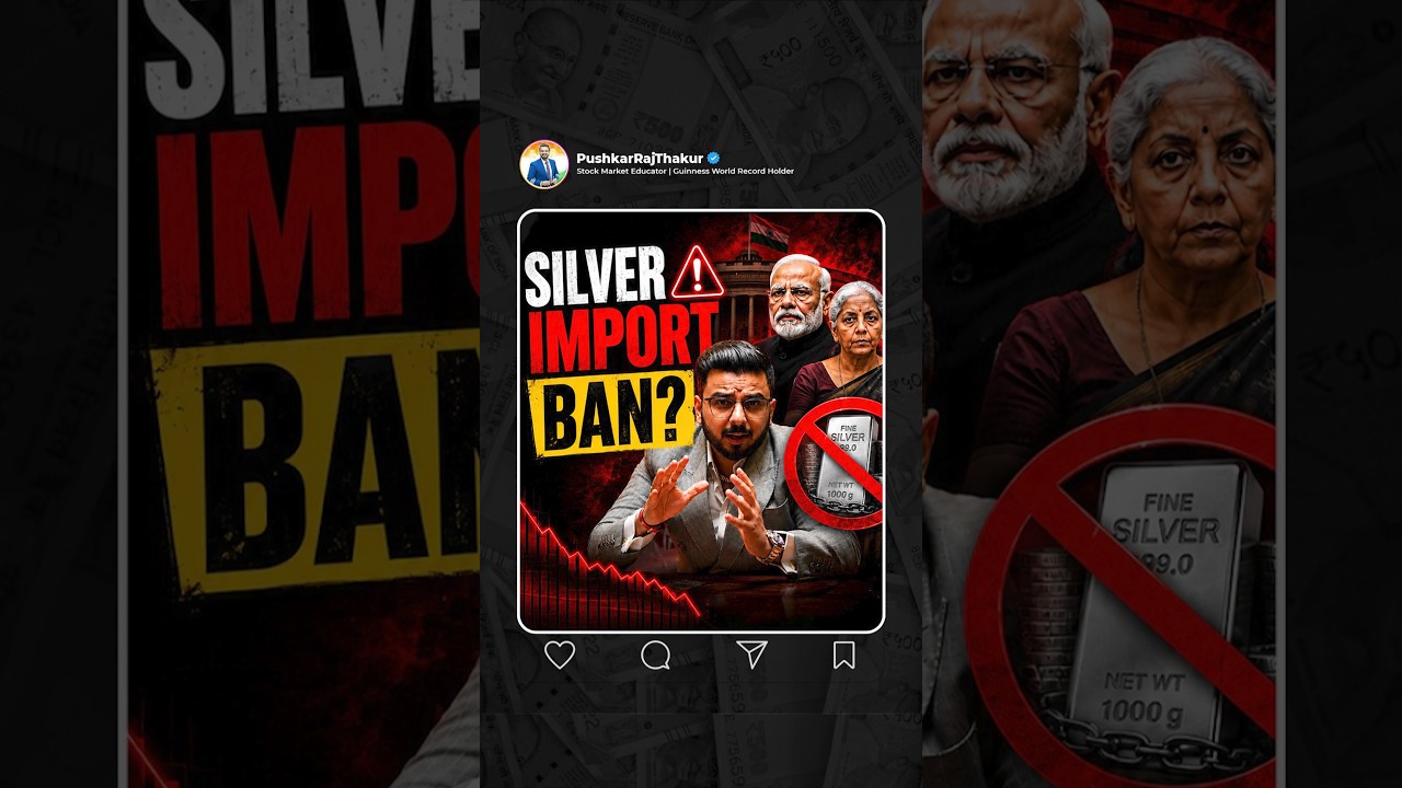 Silver Import Ban Coming? 🚨