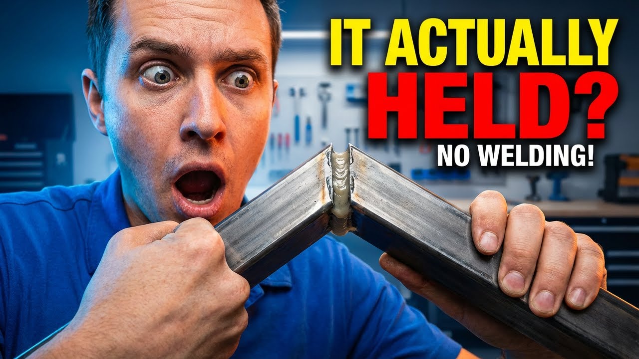 I Tried Joining Metal Without Welding — Did It Actually Hold?