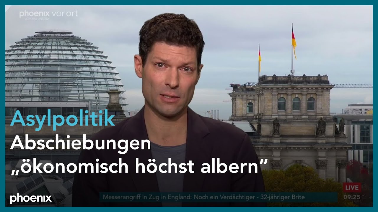phoenix nachgefragt mit Ronen Steinke zur Asylpolitik am 04.11.25