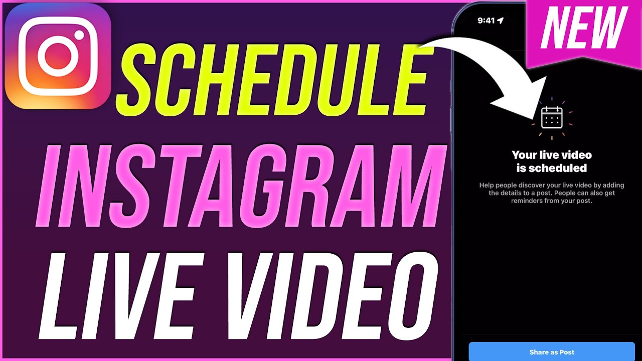 How to Schedule Live Video on Instagram