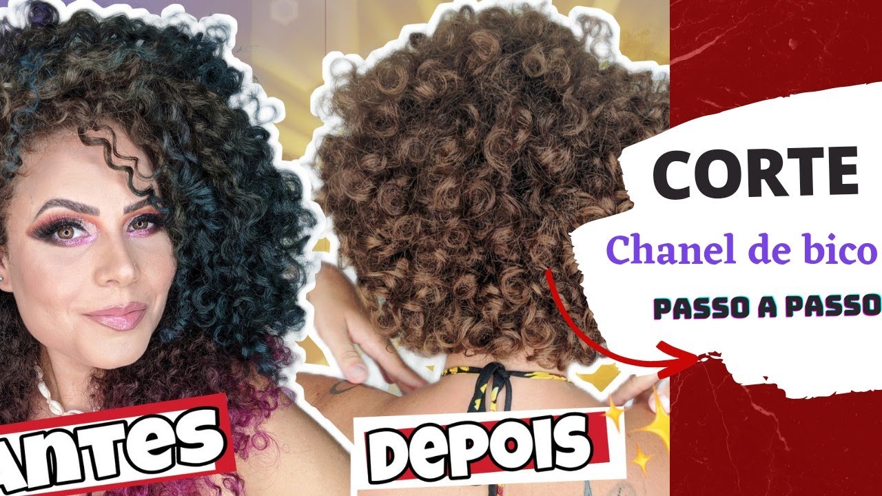 CORTE CHANEL DE BICO CURTO.