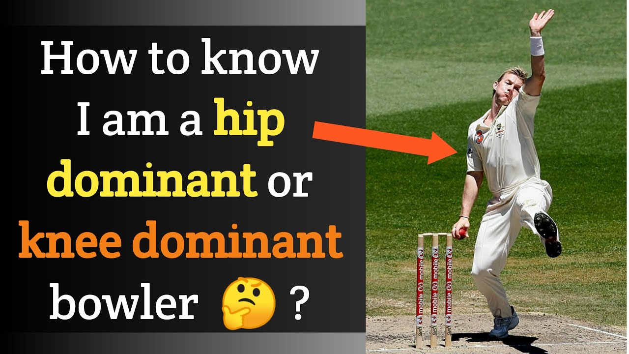 How to know i am a hip dominant or knee dominant fast bowler 🤔 ? | Fast bowling tips |Athlete world