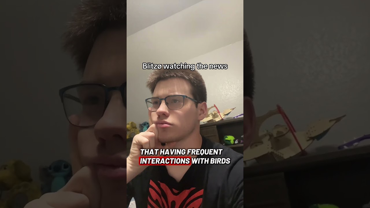 Blitz&oslash; watching the news