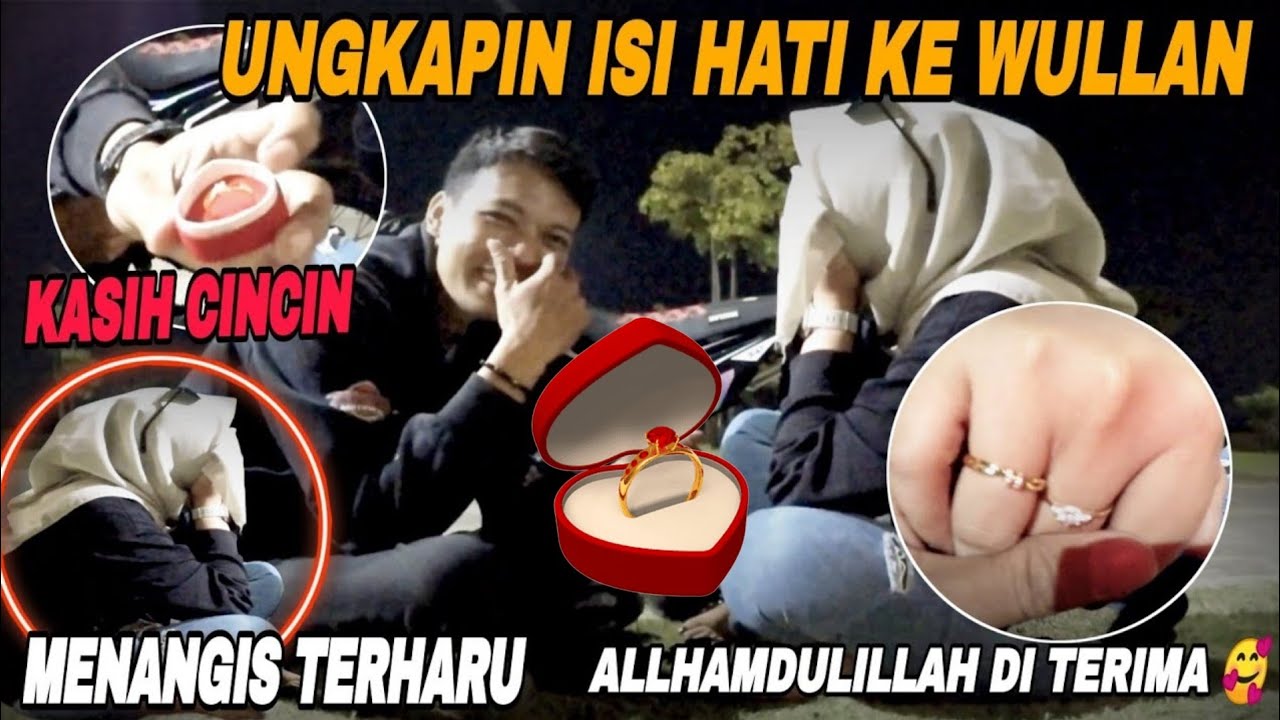 NGUNGKAPIN PERASAAN HATI KE WULLAN ‼️KASIH CINCIN DI TEMPAT UMUM 🥰 