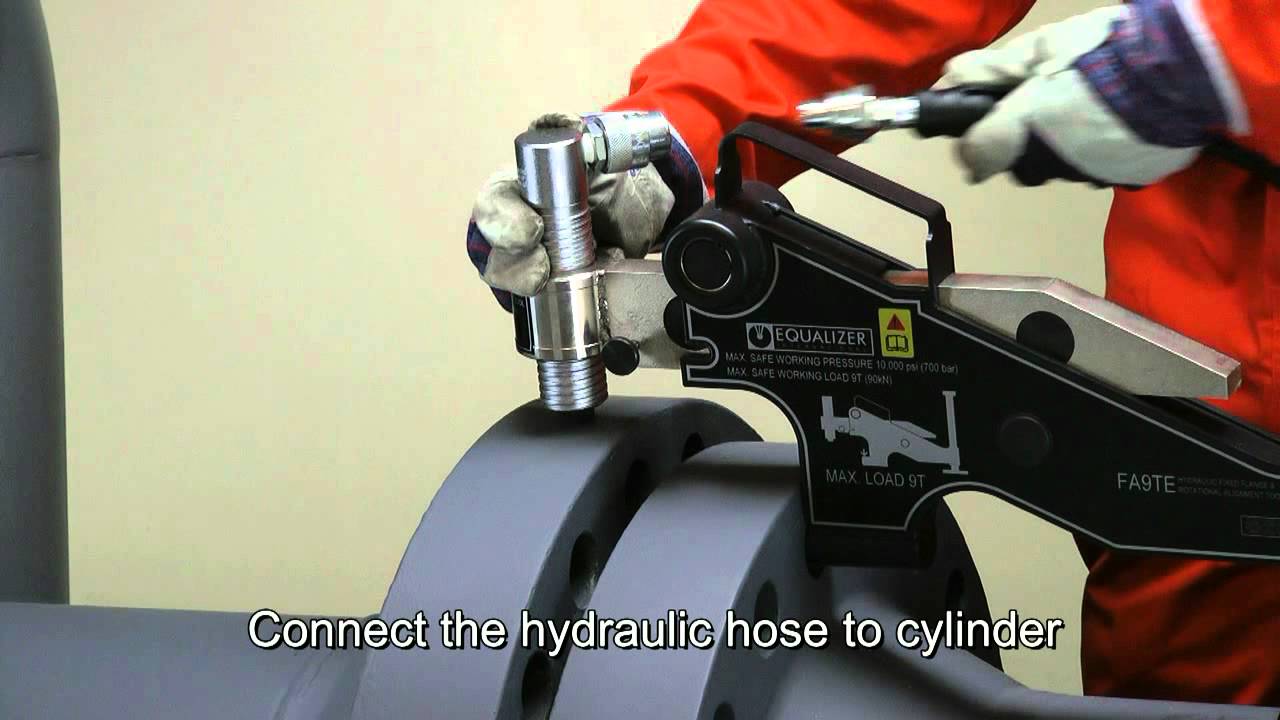 FA9TE Hydraulic Flange Alignment Tool
