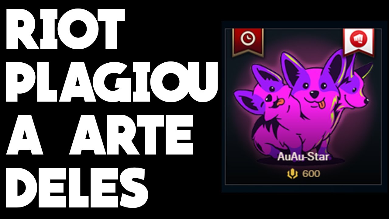 TRETA GIGANTE! RIOT TERIA PEGO A ARTE DESSES ARTISTAS SEM PEDIR E ESTA VENDENDO NO EMOTE AUAU STAR
