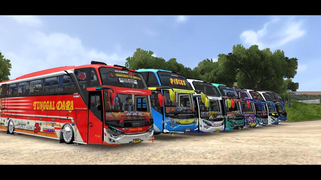 🛑live bus simulator indonesia