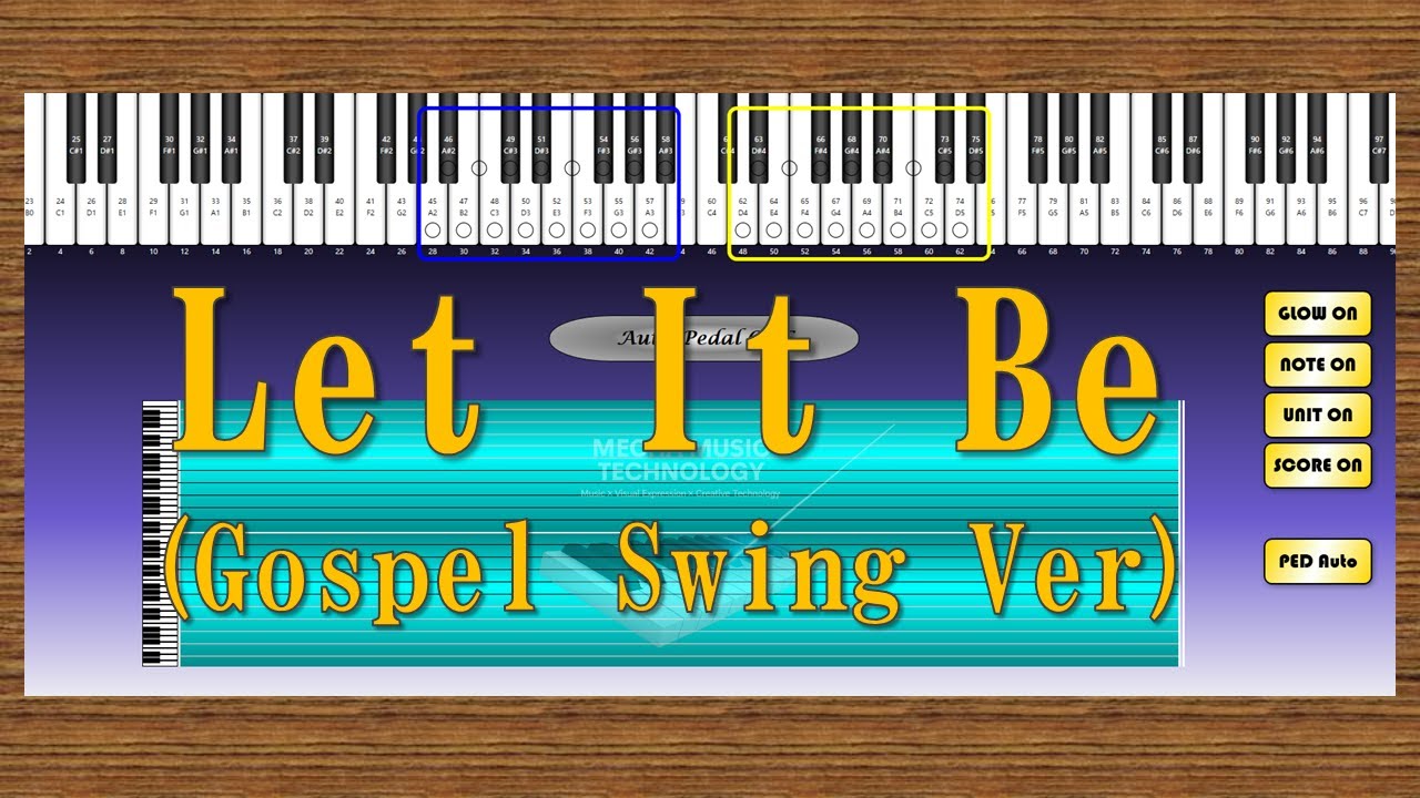Let It Be( Gospel Swing ) MECHA MUSIC TECHNOLOGY Demo