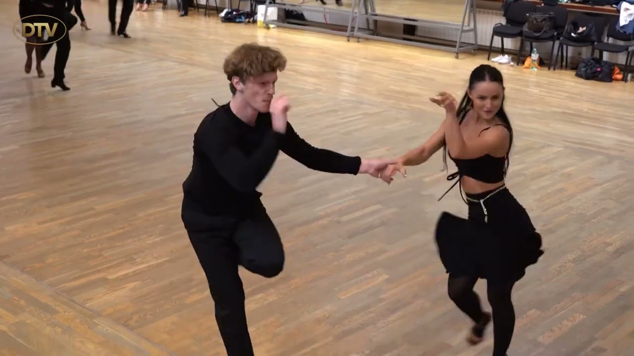 Nikita Moisejenko & Nikolina Melin JIVE practise