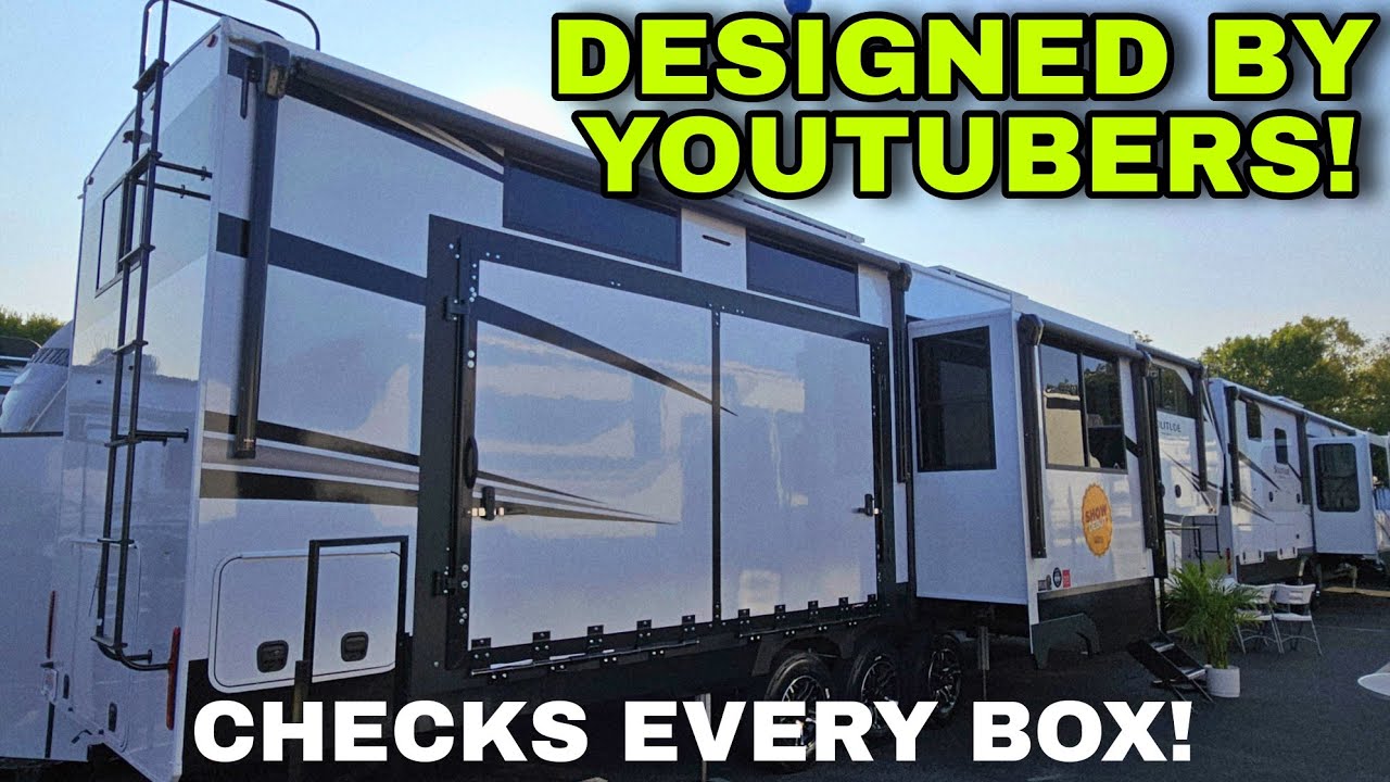WOW! YOUTUBERS DESIGN AN RV! Grand Design Solitude 414LJMJ Less Junk More Journey