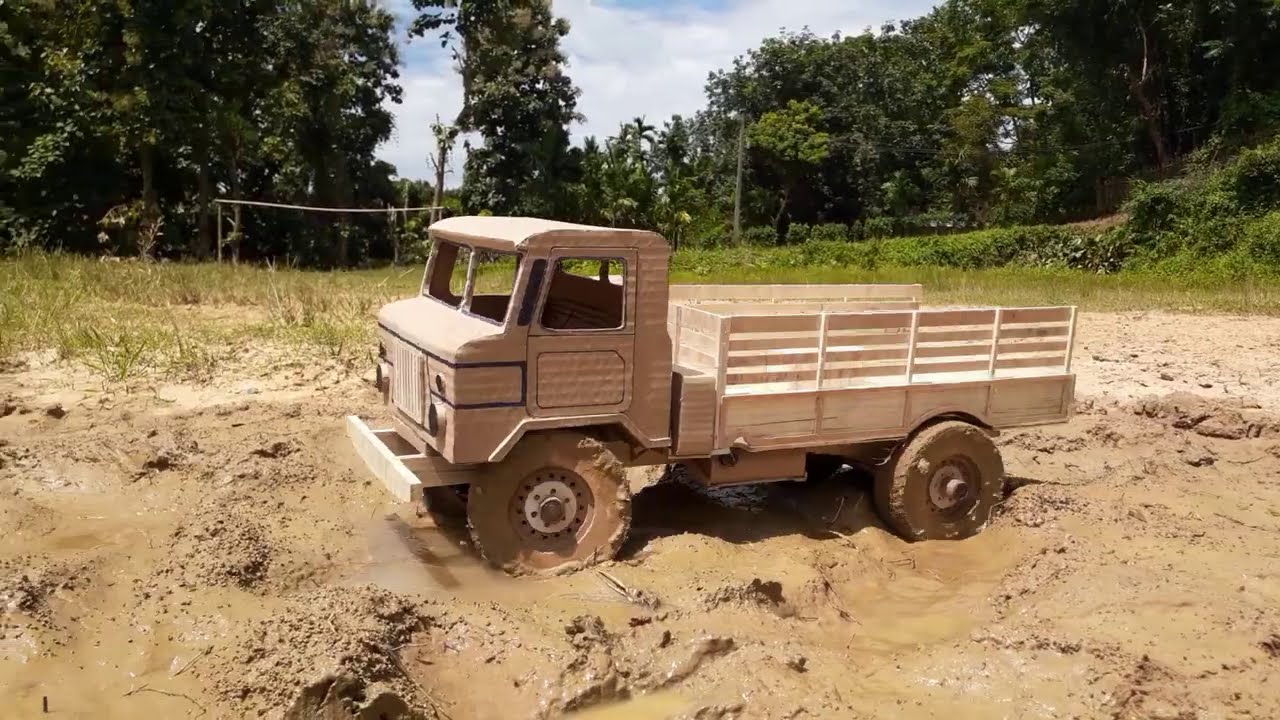 DIY rc GAZ-66 4x4 all-road (off-road) military truck
