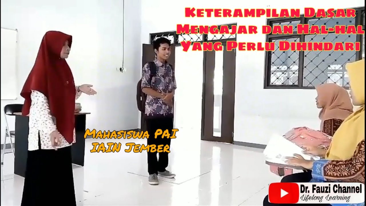 Keterampilan Dasar Mengajar Bagi Calon Guru dan Hal-hal Yang Perlu Dihindari | Gratis Buku 👇