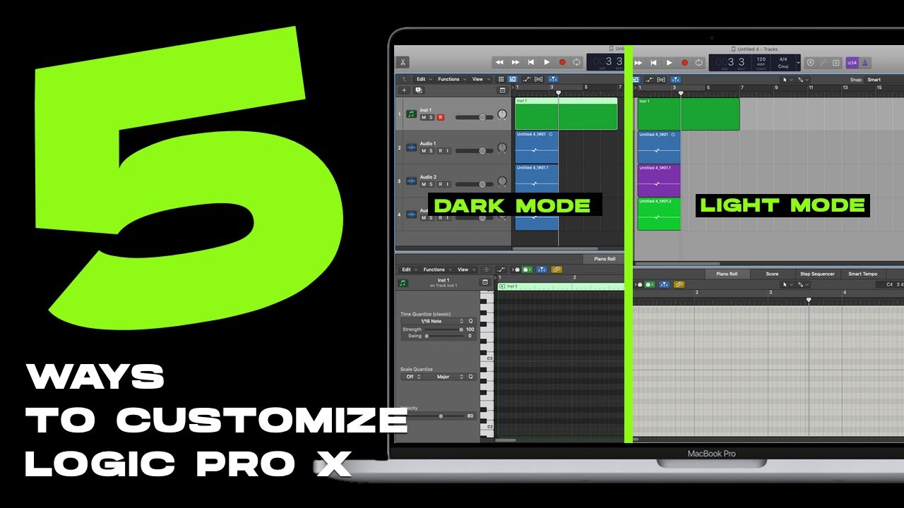 5 способов НАСТРОЙКИ Logic Pro X!!
