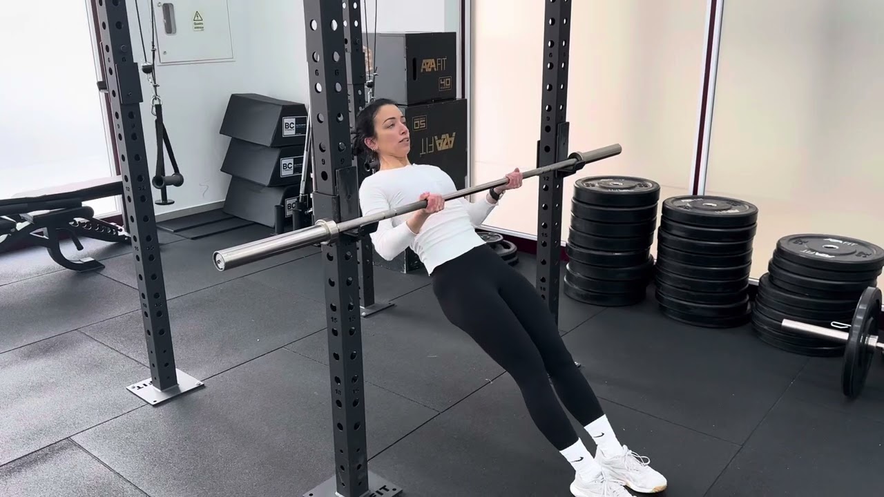 Paused inverted row