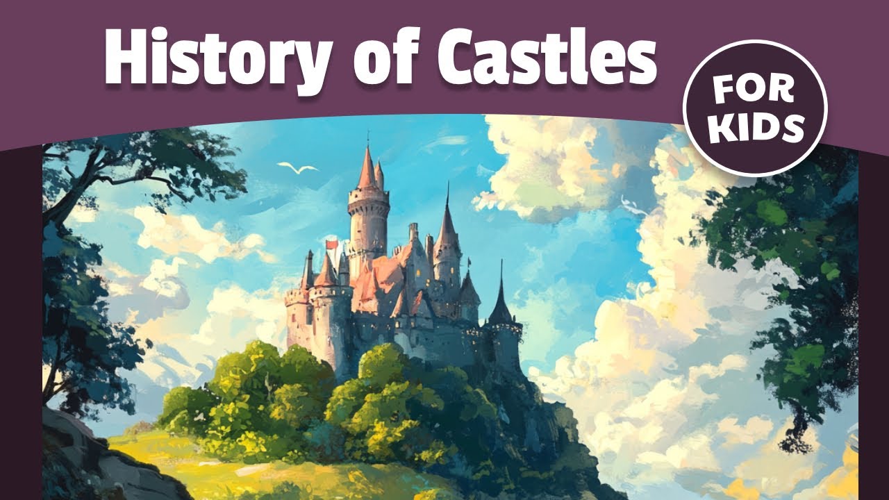 History of Medieval Castles for Kids | Middle Ages | History Made Easy