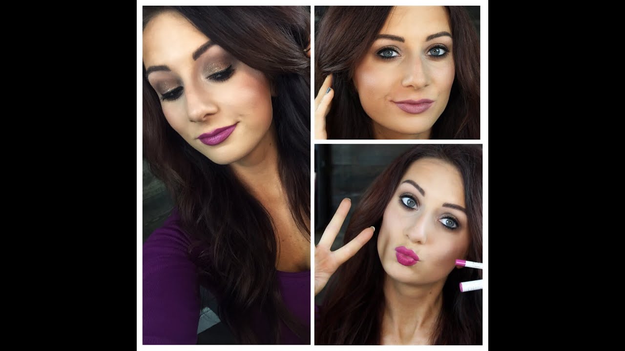 Valentines Smokey Eye: 3 Lip Combos: Collab with CoffeebreakwithDani