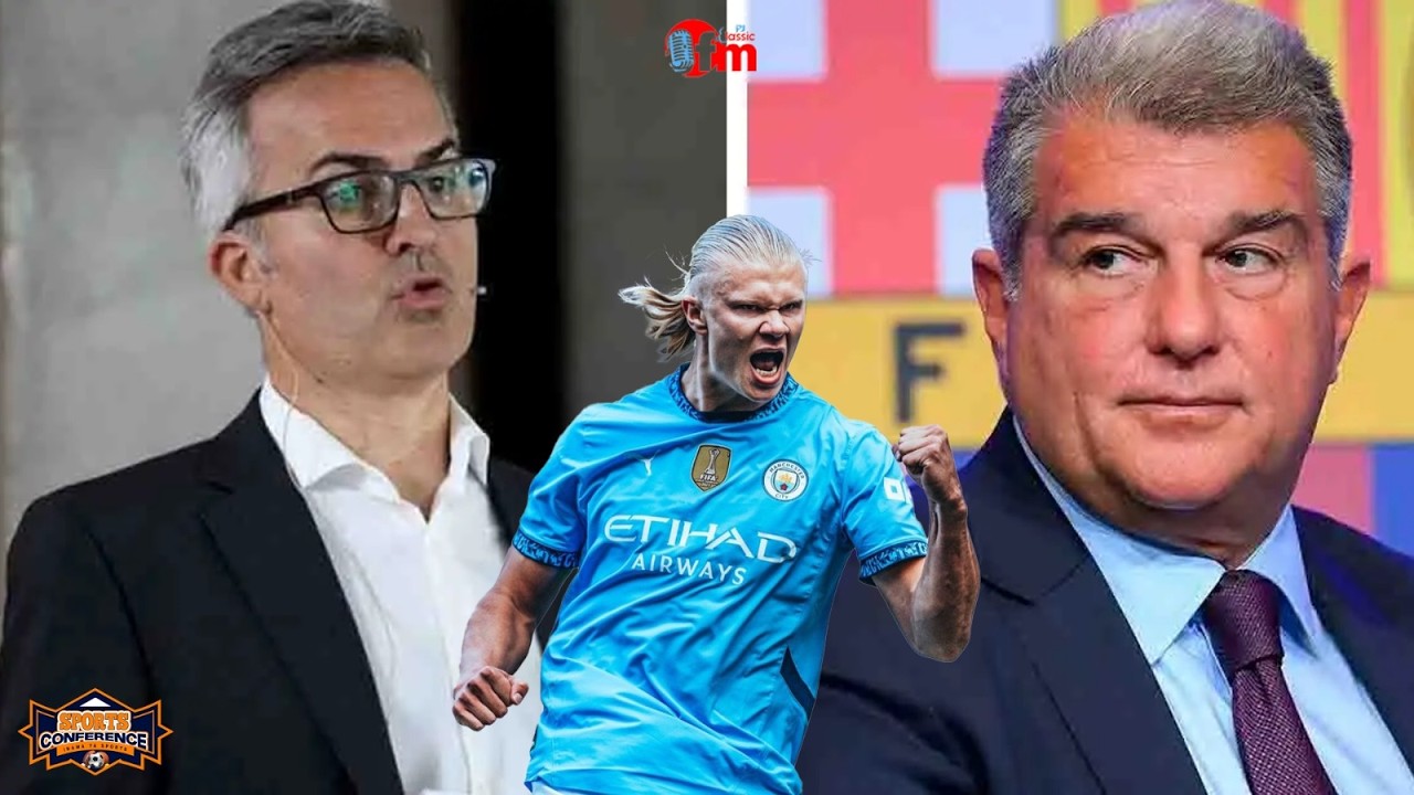FC BARCELONA ISHIZE HAALAND MUMATORA YAYO//LAPORTA NA FONT BAKOMEJE GUTERANA AMAJAMBO