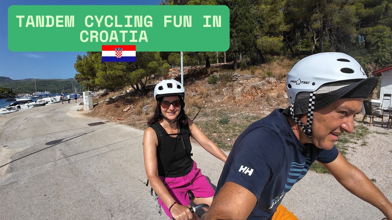 Tandem Bike Ride Around Hvar Island from Stari Grad
