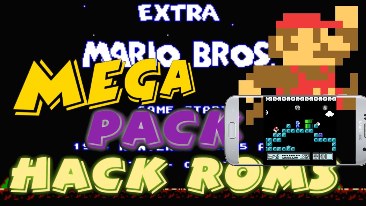 1300+ HACKS ROMS de Super Mario 1,2 y 3 + Emulador NES/Para ANDROID y PC/Mediafire