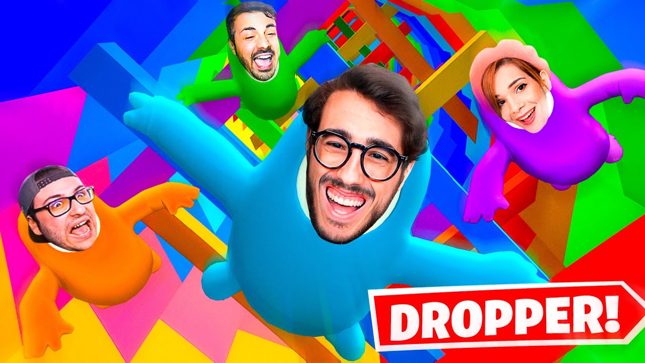 PROVO LE NUOVE MAPPE DROPPER SU FALL GUYS!