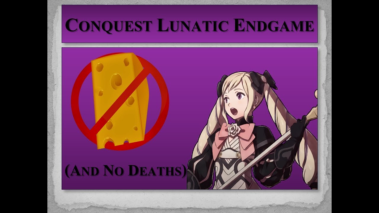 Conquest Lunatic Classic Endgame No Cheese No Deaths