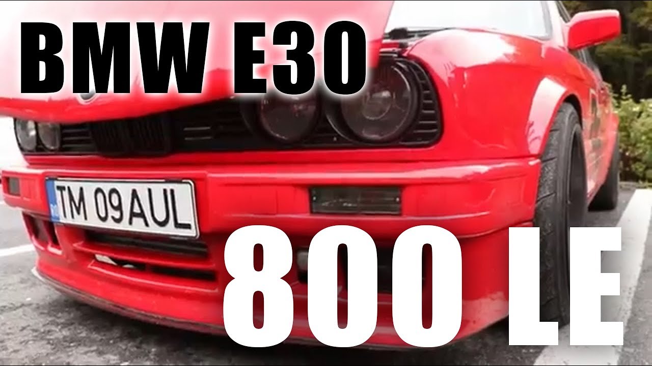 Majdnem kimaradt jelenet: BMW E30 800 lóerővel