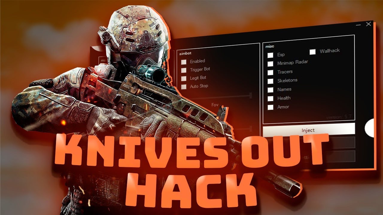 AIMBOT, ESP | FOR KNIVES OUT THE BEAST UNDETECTABLE ( PARA PC /IOS/MOBILE)
