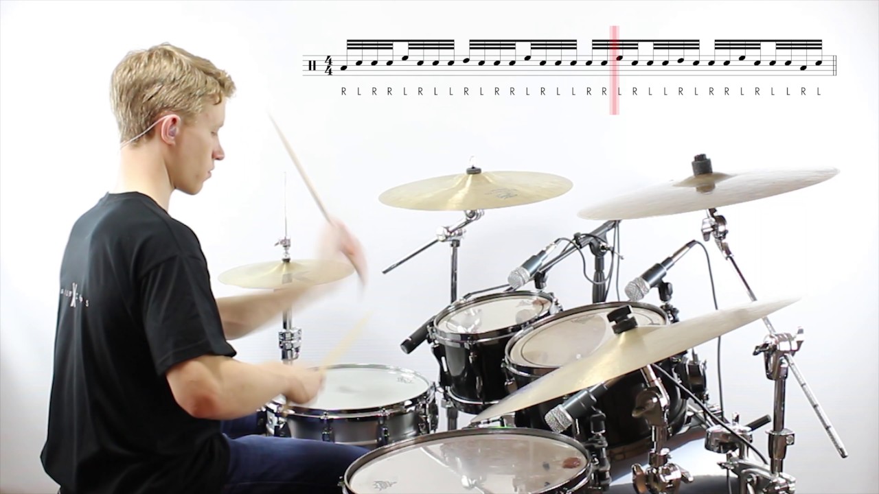 Daily Chops #197 – Paradiddle and Reverse Paradiddle Fill