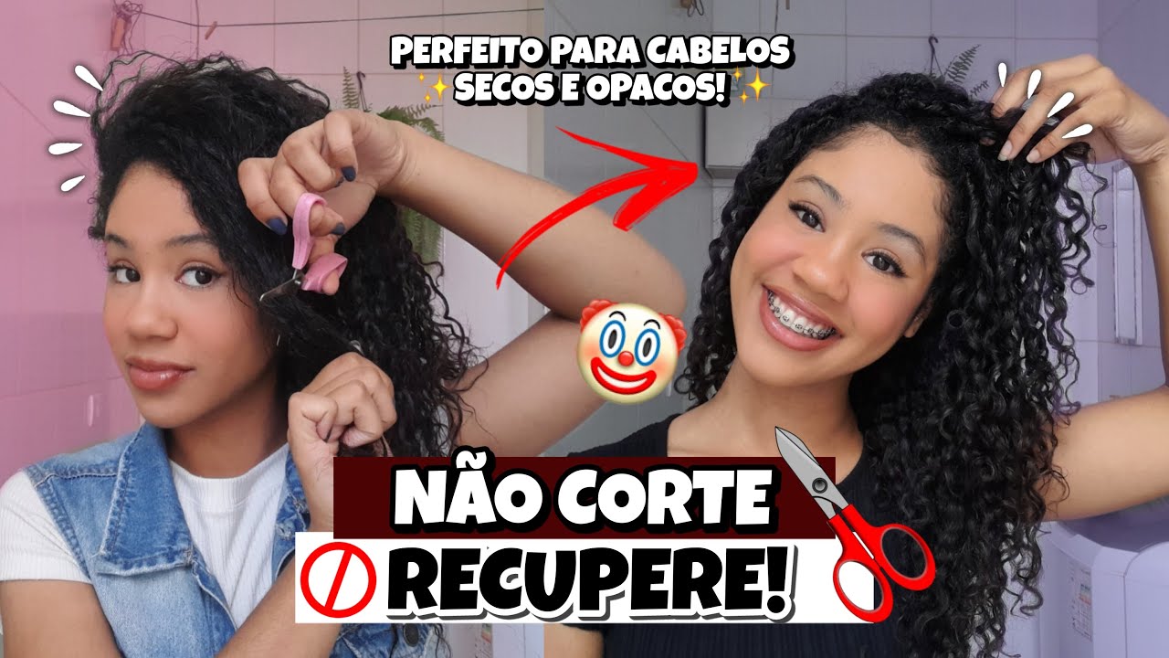 😭 TRATAMENTO QUE SALVOU MEU CABELO DANIFICADO! 😍