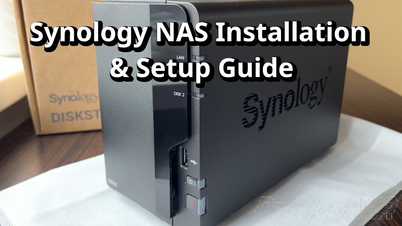 Quick Synology NAS Installation & Setup Guide