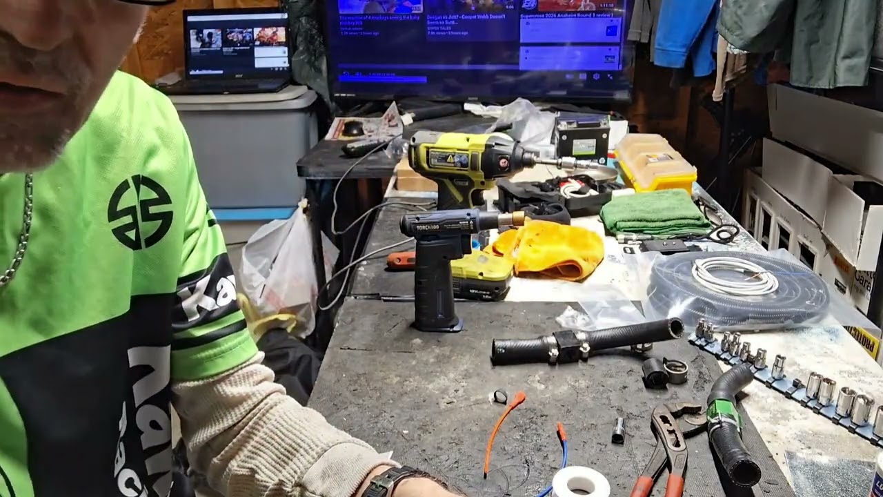 Kx450 fan install finally finished