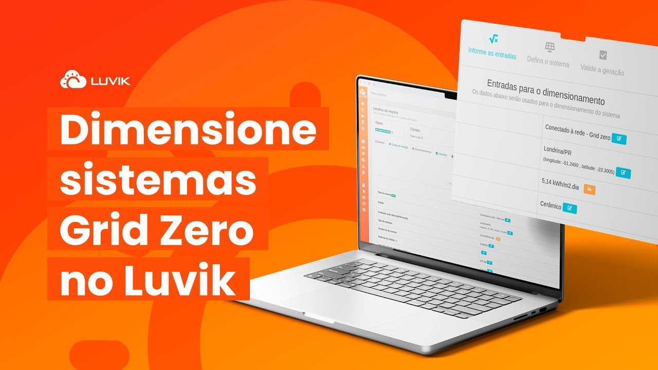 Novidade: dimensione sistemas Grid Zero no Luvik!