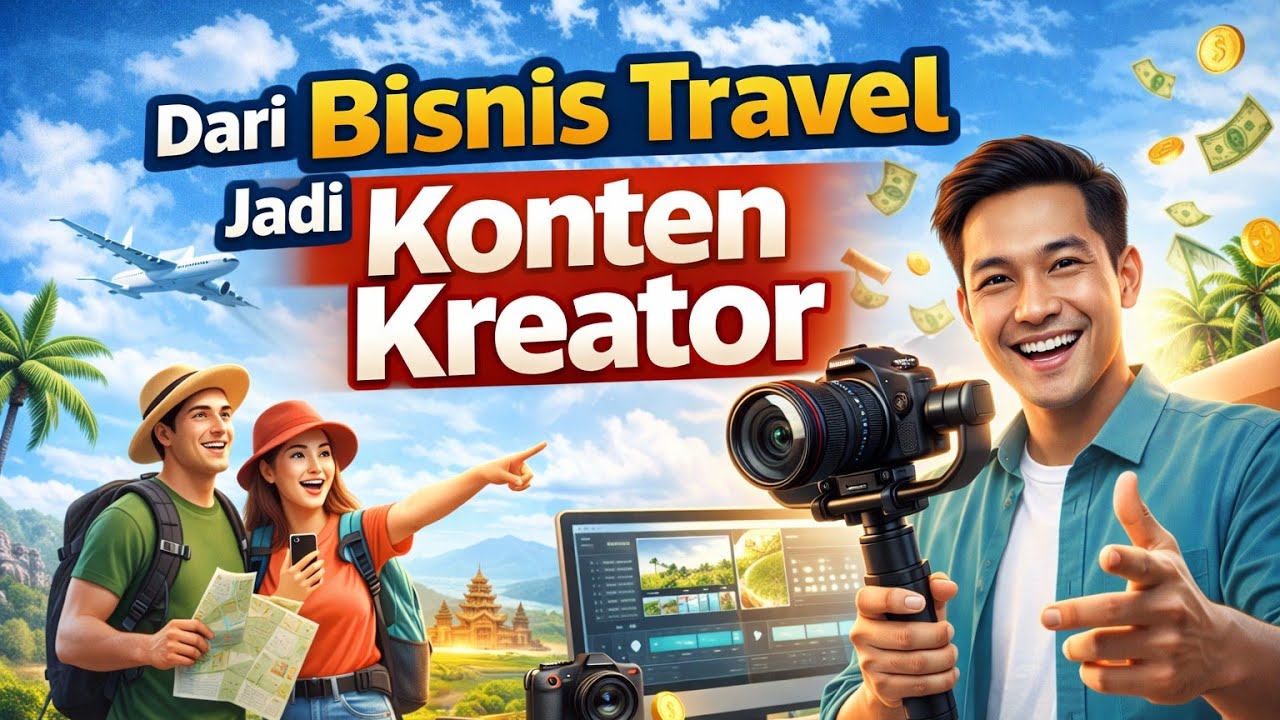 Dari Bisnis Travel Menjadi Konten Kreator, Ini Pengalaman Saya! 