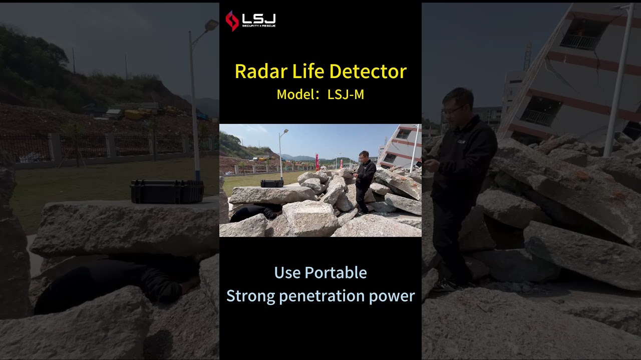 LSJ-M Radar Life Detector，A high-tech search and rescue device.