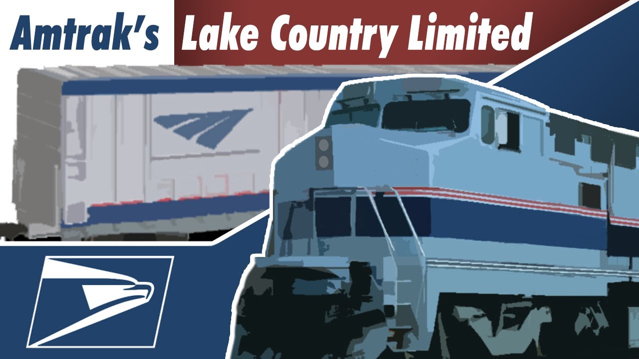 Необычный смешанный поезд Amtrak: The Lake Country Limited