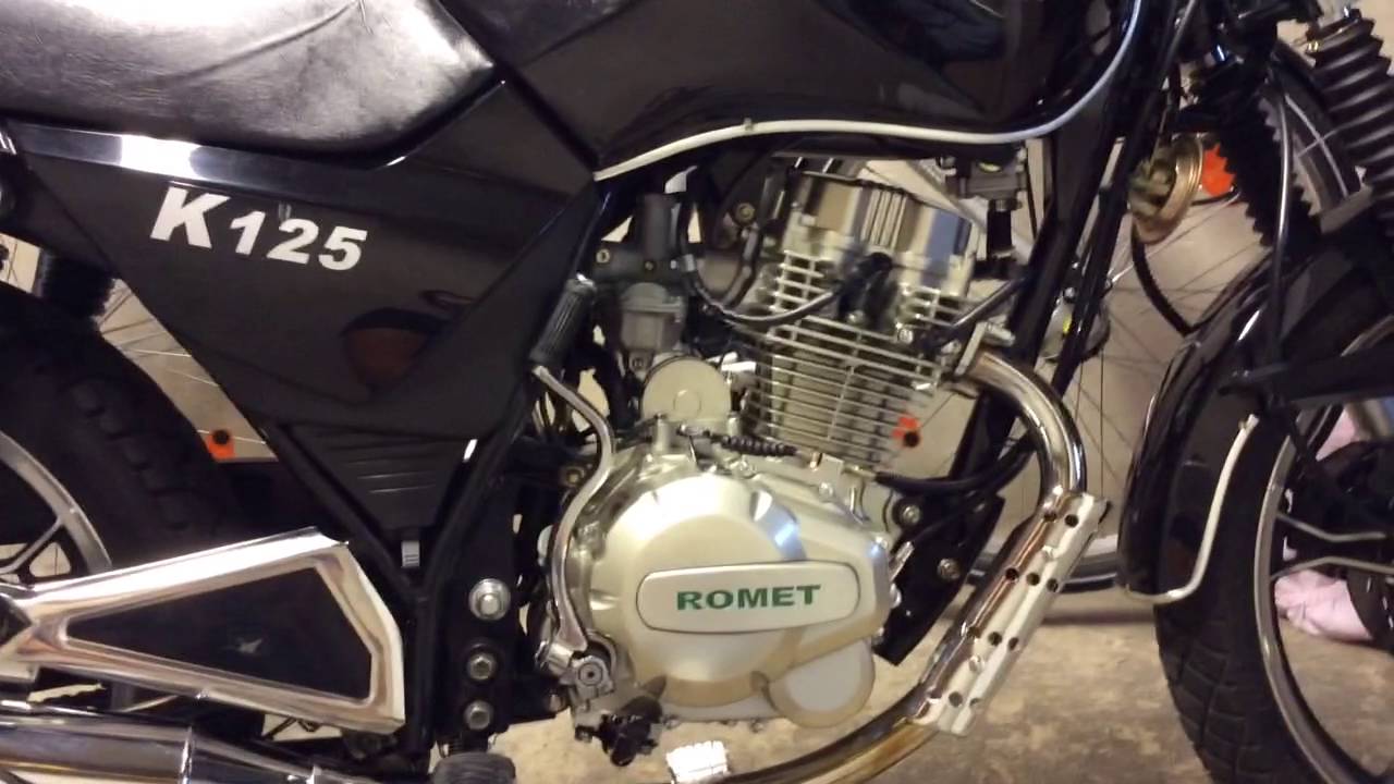 Pare słów o silniku Rometa K125 i rozrządzie OHV