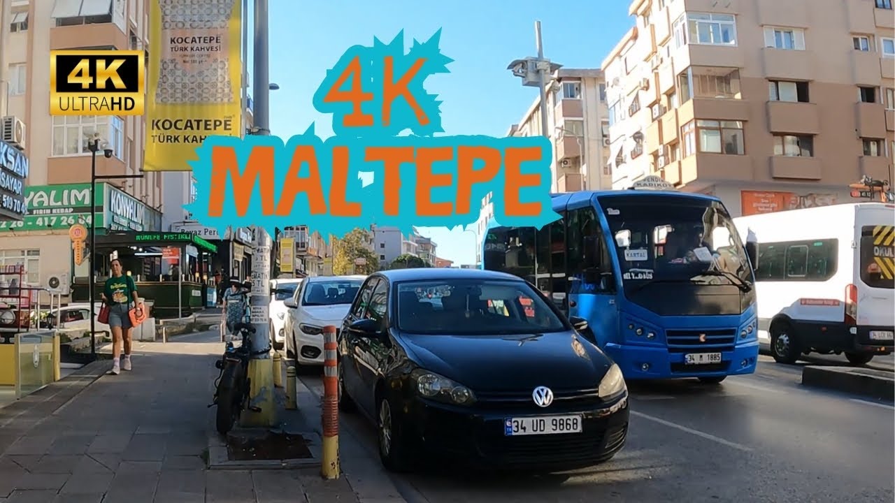 4k Малтепе / Стамбул | Пешеходная экскурсия по Малтепе | Малтепе 2024 #maltepe