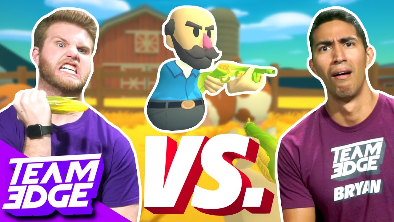 Vegetable Weapon Challenge! | Shotgun Farmers
