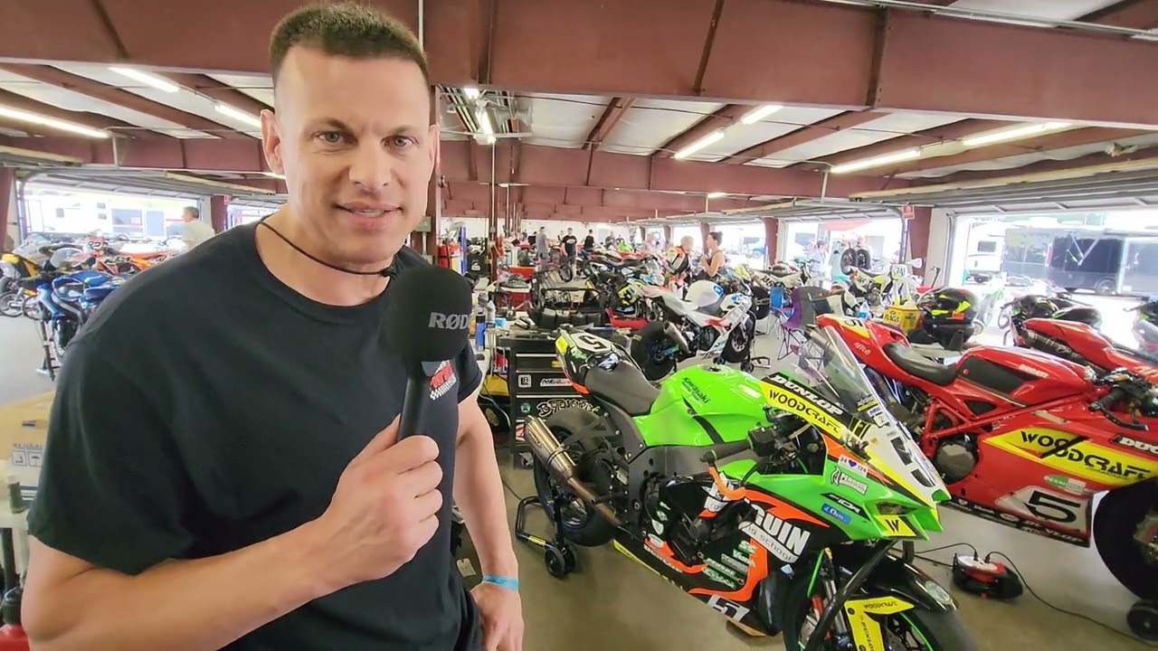 ERIC WOODS OWNER OF PENGUIN RACING SCHOOL &  WOODCRAFT TECHNOLIGIES AT LACONIA 100TH LOUDON CLASSIC