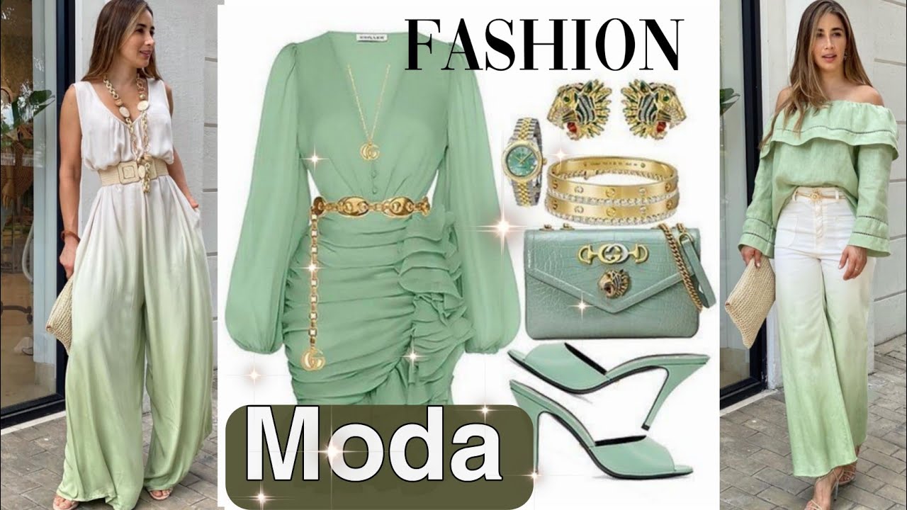 BELLAS COMBINACIONES Y OUTFITS DE MODA MUJER 2022 ROPA DE MODA Y TENDENCIA 2022 COMO VESTIR