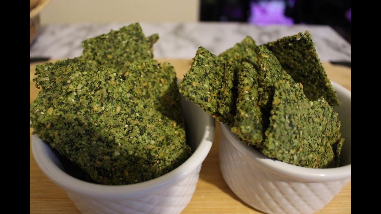 Kale Crackers recipe/vegan